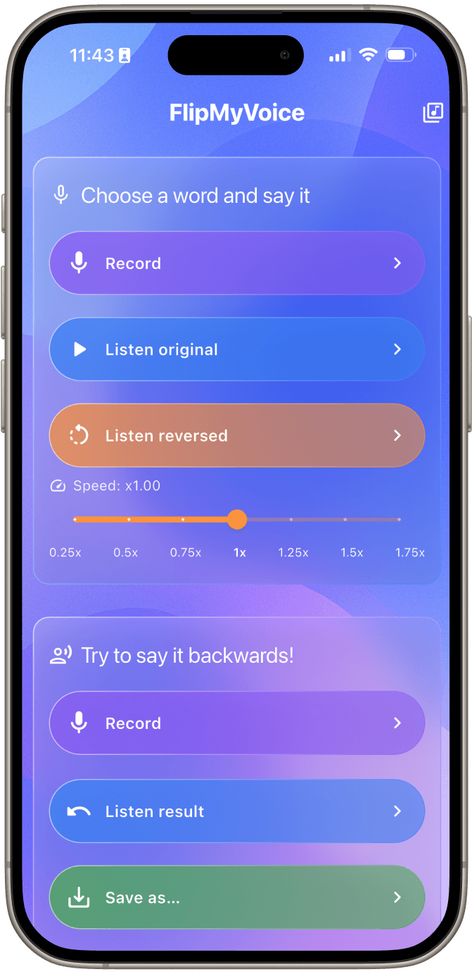 FlipMyVoice mobile - Image 2