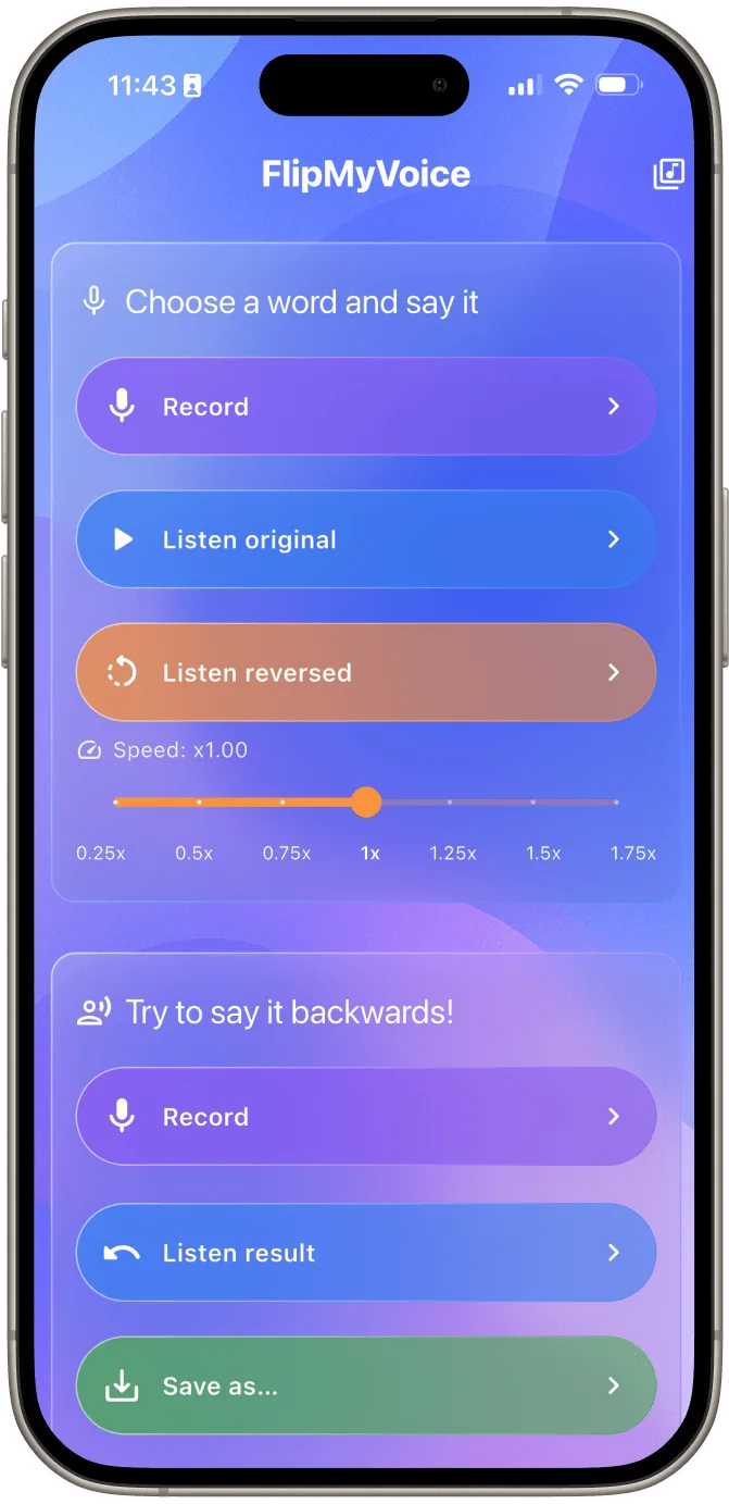 FlipMyVoice mobile - Image 2