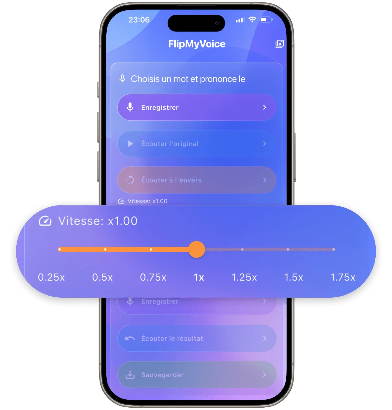 FlipMyVoice mobile